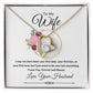 Forever Love Heart Necklace, Gift to Wife, Soulmate - Valentines, Birthday, Christmas, Mother's Day, Anniversary