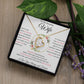 Forever Love Heart Necklace, GIFT TO WIFE - Amazing Wife