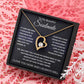 Forever Love Necklace, Gift to Soulmate, Space - Valentines, Birthday, Anniversary, Christmas