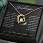 Forever Love Heart Necklace, GIFT TO GRANDDAUGHTER from Grandma or Grandpa - Gift of Life