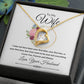 Forever Love Heart Necklace, Gift to Wife, Soulmate - Valentines, Birthday, Christmas, Mother's Day, Anniversary