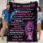 Daughter Lion Blanket from Dad - Pink