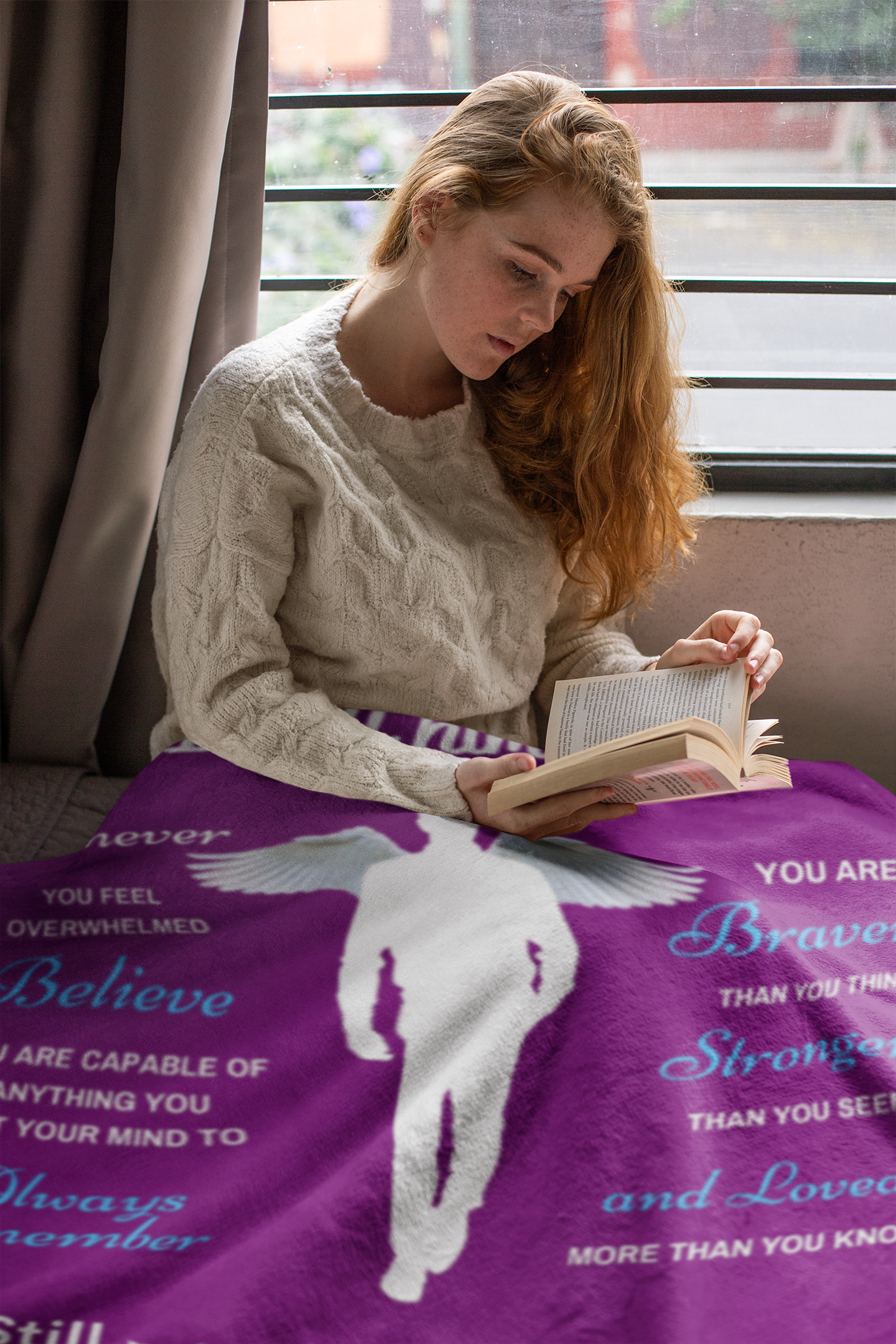 Dad Angel Memorial Blanket - You Are Loved