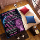 Daughter Lion Blanket from Dad - Pink